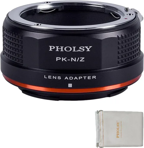 Miniatura 10 de PHOLSY Adaptador de Montura de Lente FTZ con Anillo de Control de Apertura para Lentes Nikon F (Tipo G) a Cuerpo de Cámara Nikon Z Compatible