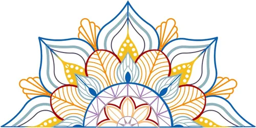 Miniatura 8 de Resama - Decoración de pared de metal grande Mandala, arte de pared único de flor de loto, adecuado para decoración de interiores y exteriores