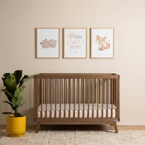 Miniatura 14 de dadada Baby Soho - Cuna convertible de madera 3 en 1 para cama infantil, fabricada en Italia, certificado GREENGUARD Gold, acabado seguro