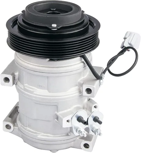Miniatura 8 de Compresor de CA con compresor de aire acondicionado de embrague compatible con Honda Odyssey 2005-2007, Pilot 2005-2008, Ridgeline 2006-2008, Acura