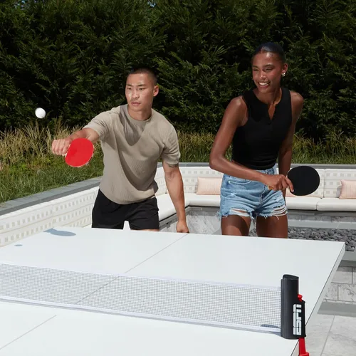 Miniatura 4 de ESPN Ping Pong Set, Table Tennis Ideal for Family Games and Game Night 2 paletas + pelotas