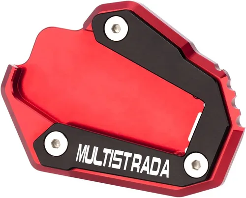 Miniatura 8 de Placa de soporte de extensión para soporte lateral de motocicleta compatible con Ducati Multistrada V4 V4S 950 950S 1200 1200S 1260 1260S Soporte