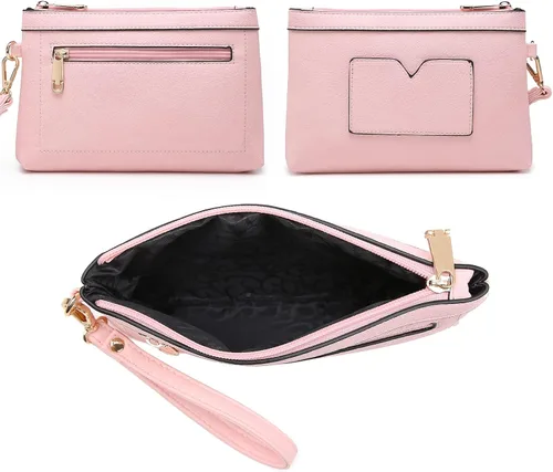 Miniatura 7 de Bolso de mano de moda para mujer con asa superior bolso de hombro bolso de trabajo con cartera a juego juego de 2 piezas