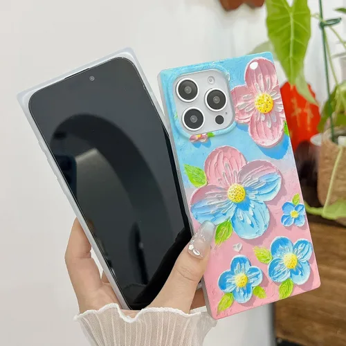 Miniatura 4 de Funda de silicona suave compatible con iPhone 17 de 6.3 pulgadas, funda protectora de silicona suave para mujer (mariposa azul)
