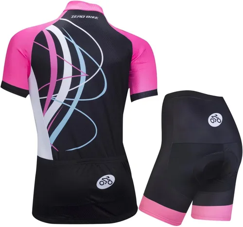 Miniatura 57 de Jersey de ciclismo para mujer, de manga corta, secado rápido, transpirable, para montaña.