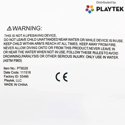 Miniatura 5 de Playtek - Flotador de piscina de 41 pulgadas, loro tropical grande para adultos y niños, tubo flotante para nadar en la playa, piscina, deportes