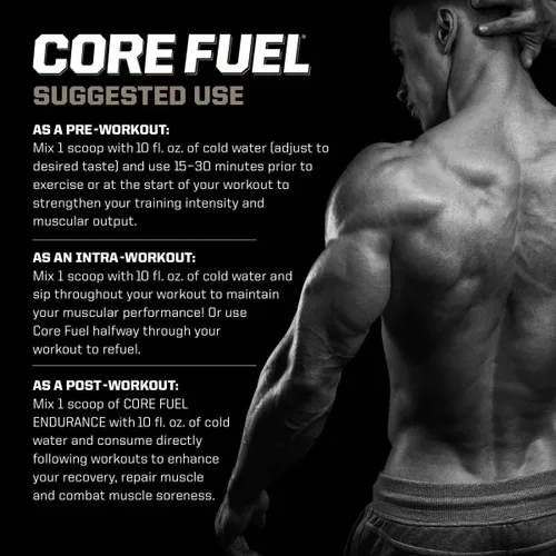 Miniatura 4 de PMD Sports Core Fuel Resistance, Performance & Recovery - BCAAs, EAA, betalanina, betaína anhidra, glutamina, electrolitos - crecimiento muscular