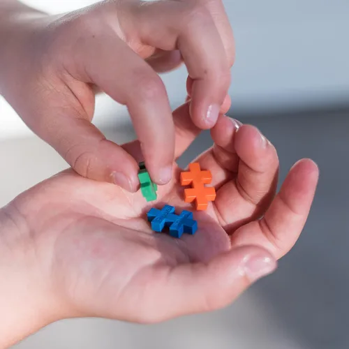 Miniatura 4 de Plus Plus Bunny - Juego de bloques de construcción de rompecabezas 3D, mini piezas entrelazadas, actividades divertidas de vacaciones para niños