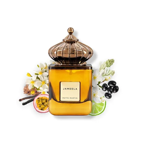 Miniatura 2 de Matin Martin Jameela – Perfume árabe de lujo para mujer – Fragancia floral con notas de vainilla, bergamota, jazmín, cedro – aroma árabe de larga