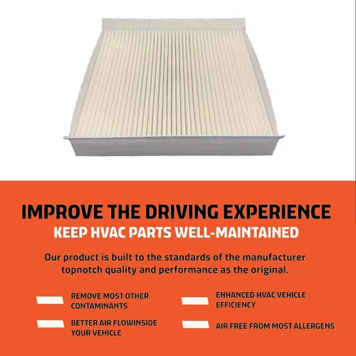 Miniatura 5 de Paquete de 1 filtro de aire de cabina, fabricado en Estados Unidos, compatible con varios modelos de automóviles Fiat y Jeep. Reemplaza a O.E.