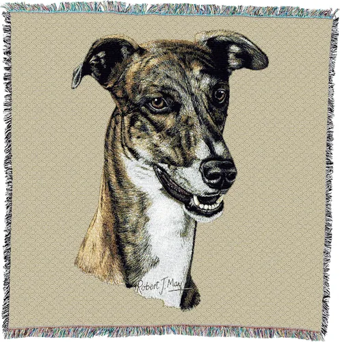 Miniatura 17 de Pure Country Weavers Robert May - Manta cuadrada para regazo de sabuesos afganos, regalo para los amantes de los perros, manta de tapiz tejida