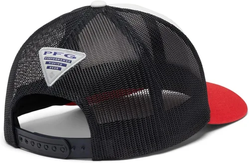 Miniatura 495 de Columbia - Gorra de malla con bandera con árboles unisex para adultos, corona alta