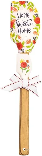 Miniatura 5 de Shannon Road Gifts Simple Inspirations Kitchen Buddies - Juego de espátulas de silicona grandes y pequeñas, 12.5 y 8.25 pulgadas, Be Happy