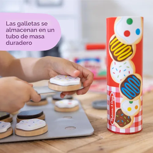 Miniatura 7 de Melissa & Doug, set para cortar y hornear galletas., Anaranjado