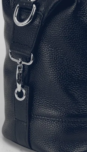 Miniatura 6 de Heshe - Bolsa de hombro de piel para mujer con asa superior bolsa cruzada
