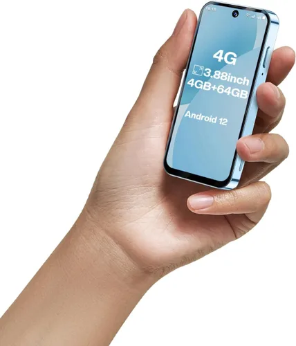 Miniatura 8 de Mini teléfono inteligente 4G desbloqueado, pantalla HD de 3.88 pulgadas, una opción compacta e ideal para niños y estudiantes, teléfono de respaldo