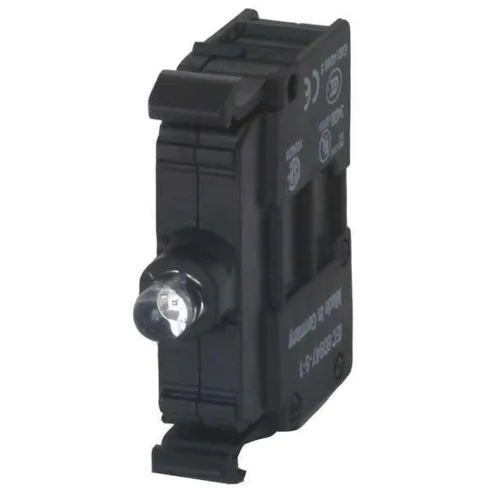 Eaton Unidad de luz LED M22-LED-G, verde, voltaje 12-30VAC/VDC