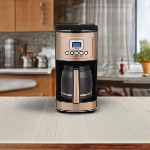 Miniatura 2 de Cuisinart - Cafetera con jarra de vidrio de 14 tazas, totalmente automática, con control de intensidad de preparación y ajuste de 1-4 tazas, acero