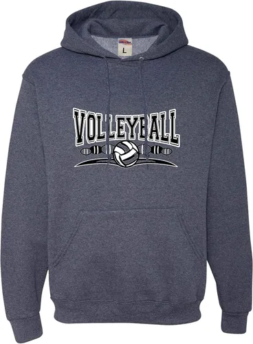Miniatura 10 de Go All Out Sudadera con capucha para hombre y mujer con diseño fresco de voleibol