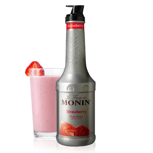 Miniatura 17 de Monin - Puré de cereza negra, sabores naturales, ideal para tés, limonadas, batidos y cócteles, sin OMG, vegano, sin gluten (1 litro)