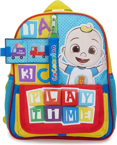 Miniatura 2 de AI ACCESSORY INNOVATIONS Cocomelon JJs Playtime - Mini mochila interactiva para niños y niñas mochila escolar preescolar con espalda acolchada