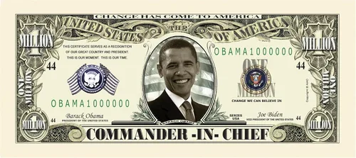 Miniatura 2 de Set de 100 – Barack Obama millones de billetes de dólar