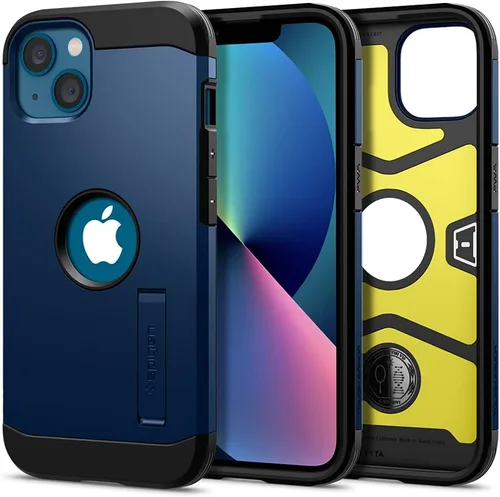 Miniatura 8 de Spigen Tough Armor [Tecnología de Protección Extrema] Diseñada para Funda iPhone 13 (2021) - Negro