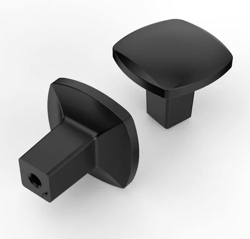 Miniatura 45 de Asidrama - Paquete de 2 manijas de gabinete de cocina de níquel satinado cepillado de 3 pulgadas (76 mm), tiradores de gabinete, herrajes