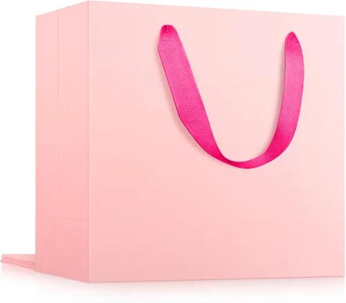 Miniatura 28 de EUSOAR Bolsas de papel de regalo de tamaño pequeño, paquete de 25 bolsas de papel negro resistentes de 8.6 x 3.9 x 7 pulgadas con asas a granel