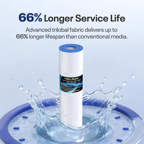 Miniatura 5 de POOLPURE Filtro de spa PRB75 reemplaza a Rainbow RTL-75, productos moldeados personalizados 25390, Pleatco PRB75, Unicel C-4975, Pentair R173435