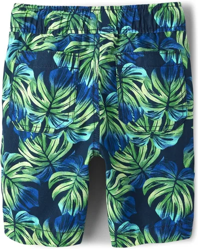 Miniatura 2 de The Children's Place Pantalones cortos de algodón estampados para niños