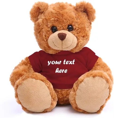 Miniatura 17 de Plushland Oso de peluche de 11 pulgadas, regalo personalizado de animal de peluche, gran regalo para el día de la madre, San Valentín, graduación