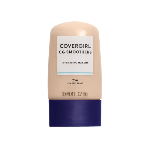 Maquillaje líquido CoverGirl Smoothers, 1 onza, Beige clásico
