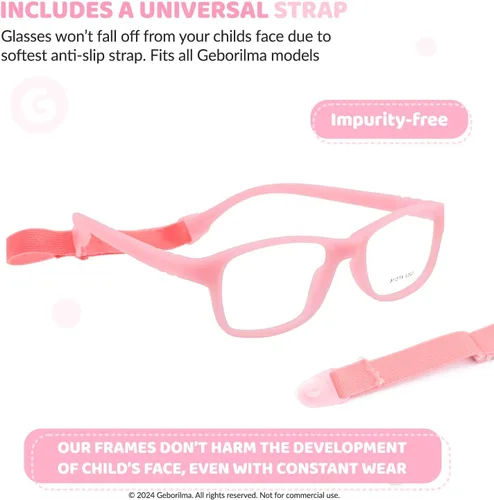 Miniatura 25 de Unbreakable Eyeglasses for Kids Flexible Glasses - Kids Prescription Sports Glasses 4-7 years