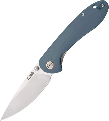 Miniatura 11 de CJRB Feldspar Cuchillo plegable de bolsillo Stonewash AR-RPM9, hoja de acero, mango táctico G10, cuchillos EDC, verde-grande (J1912)