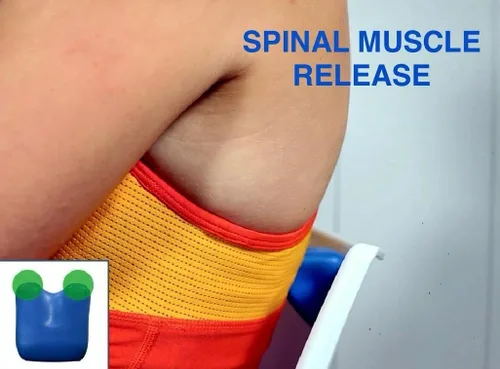 Miniatura 5 de Herramienta de auto-masaje para el dolor de cuello, espalda y cuerpo completo – Diseño fisioterapeuta, alivio específico 3 en 1, premium y portátil