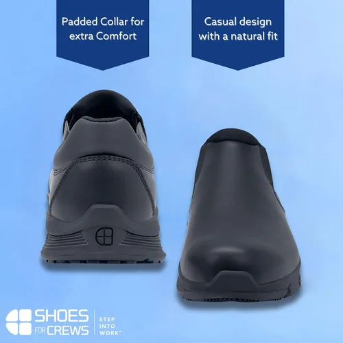 Miniatura 6 de Shoes for Crews Zapatos de trabajo antideslizantes para hombre, cómodos, antideslizantes, ideales para restaurantes, salud, personal minorista