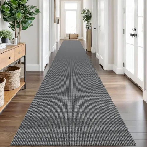 Miniatura 195 de IOHOUZE Alfombra de Área Lavable 4x6 Antideslizante con Respaldo de Goma Alfombras Tejidas para Entrada Interior Alfombras de Dormitorio Alfombra
