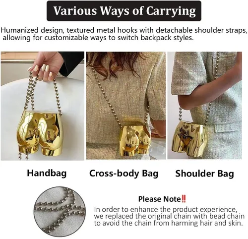 Miniatura 3 de Mini bolso de noche para mujer, bolso de moda, bolso de hombro, bolso cruzado