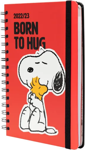 Diario oficial de Snoopy 2022-2023 | Agenda académica de 12 meses de regreso a clases 2022-2023, semana para ver A5, agosto de 2022 a julio de 2023,