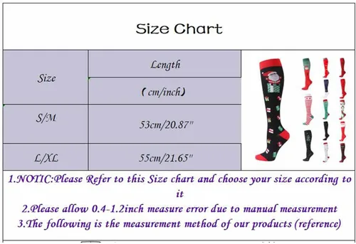 Miniatura 2 de Calcetines de compresión para mujeres y hombres 20-30 mmhg-calcetines de soporte de circulación (4 pares) - El mejor apoyo para enfermeras, correr