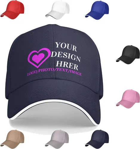 Sombreros personalizados al por mayor Hombres Mujeres Sombrero personalizado Diseñe su propia imagentextologotipo Trucker Sombreros Gorra de béisbol