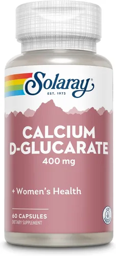 Solaray D-glucarato de calcio, cápsula (Btl-plástico) 400mg | 60ct
