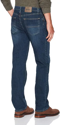 Miniatura 2 de Wrangler Authentics - Jeans para hombre flexibles con 5 bolsillos y de corte regular