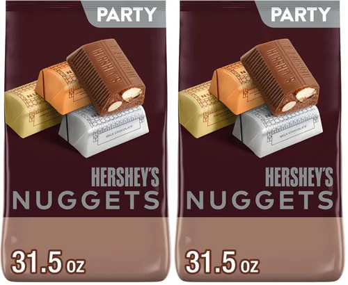 Miniatura 9 de HERSHEY'S NUGGETS - Paquete surtido de dulces de chocolate, 26 onzas