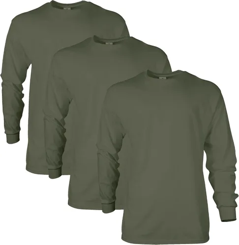 Miniatura 182 de Gildan - Camiseta de manga larga de algodón ultra estilo G2400 para adultos, paquete múltiple