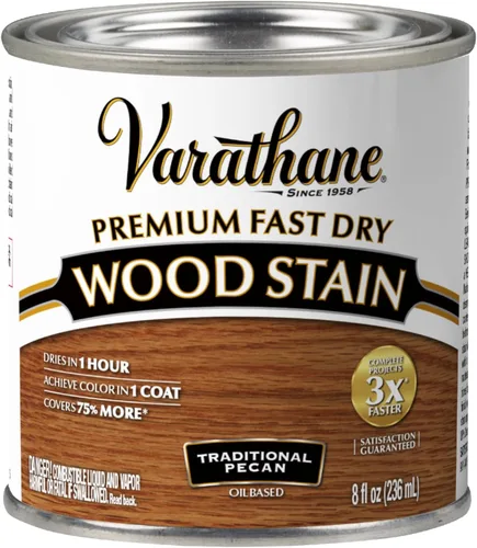 Miniatura 18 de Varathane Premium - Colorante de madera de secado rápido, cuarto de galón, roble primaveral color fantasía (Spring Oak)