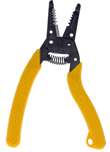 Miniatura 2 de Ideal Electrical 45-415 Premium Reflex T-5 pelador - 10-20 AWG, pelacables con reposa pulgar, punta de pinza, bloqueo deslizante, empuñaduras