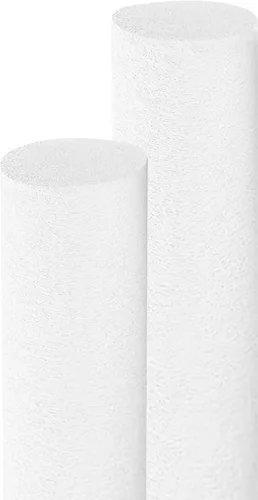 Miniatura 20 de Tubo de espuma de fideos flotantes para piscina, fideos gruesos para flotar en la piscina, varios colores, 52 pulgadas de largo Negro/Verde