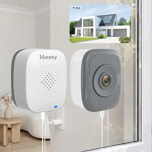 Miniatura 8 de Cámara de ventana 3K de 5 MP, cámara interior sin suscripción para seguridad al aire libre a través de vidrio, tarjeta SD de 32 GB incluida